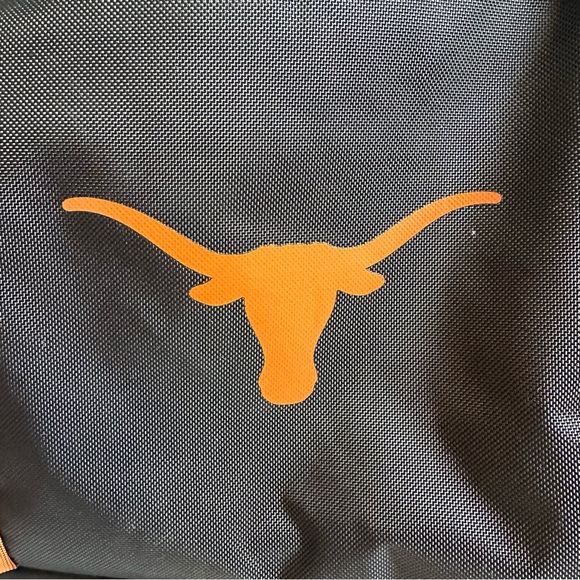 ❌SOLD❌Nike Large Duffel Bag Texas Longhorns Training Black Orange Pockets Gym - Picture 16 of 16